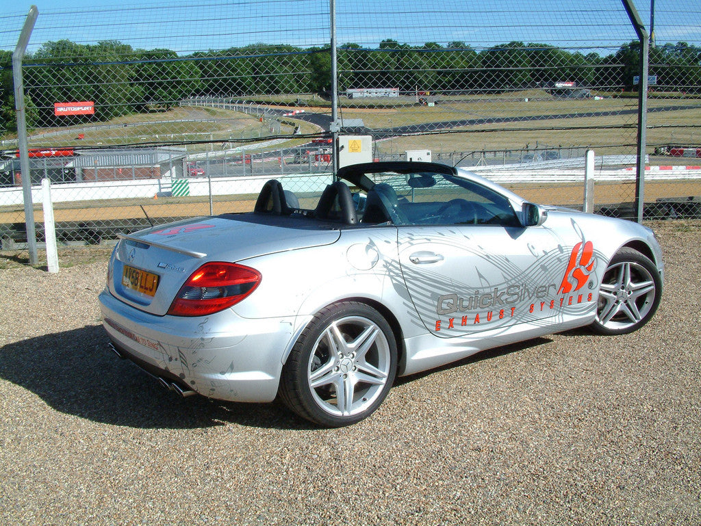 QuickSilver Mercedes SLK 55 AMG inc. Black Series (R171) Sport Exhaust 2005+
