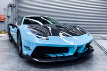 Load image into Gallery viewer, 2015-2020 Ferrari 488 GTB &amp; Spider MA Style Partial Carbon Fiber Front Bumper - Carbonado