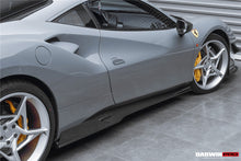 Load image into Gallery viewer, DarwinPRO 2015-2020 Ferrari 488 GTB &amp; Spider iMP-Performance Carbon Fiber Side Skirts Under Board