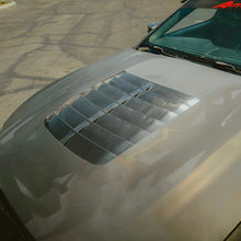 Load image into Gallery viewer, 2010-2014 Ford Mustang S197 GT500,GT,V6 GT500 Style Hood Aluminum Black Finish