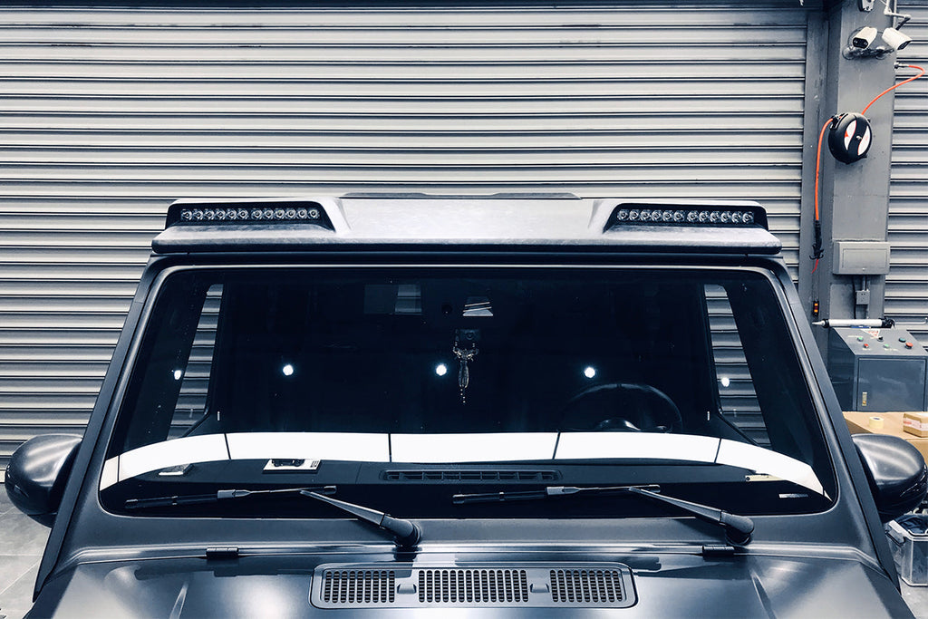 2019-2025 Mercedes Benz W464 W465 G-Class G Wagon G500 & G550 & G63AMG IMP Performance Front Roof Spoiler