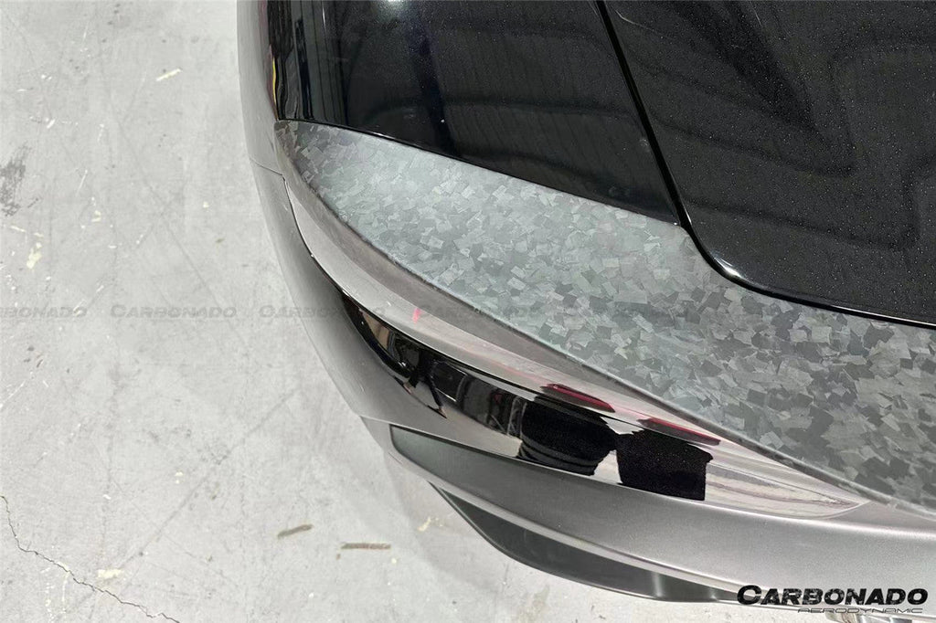 2020-2024 Maserati MC20 SVD Style Dry Carbon Fiber Trunk Spoiler Wing