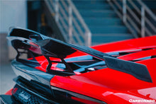 Load image into Gallery viewer, 2015-2025 Lamborghini Huracan LP610  LP580  Evo  Tecnica MD Style Carbon Fiber Trunk Spoiler with Base