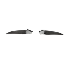 Load image into Gallery viewer, 2010-2025 Chevy Camaro 1LE Canards Track Package Double Sided Gloss Carbon Fiber
