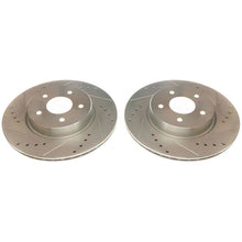Load image into Gallery viewer, Power Stop 19-20 Infiniti QX50 Rear Evolution Drilled &amp; Slotted Rotors - Pair