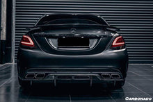 Load image into Gallery viewer, 2015-2021 Mercedes Benz W205 C63/S AMG Sedan PS Style Rear Diffuser - Carbonado Aero