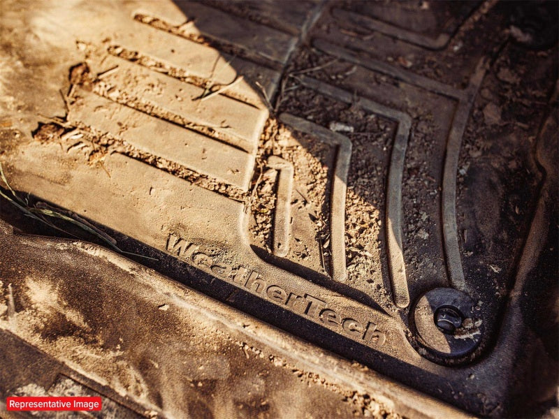 WeatherTech 17-25 Audi Q7 2nd Row Rear FloorLiner HP - Black