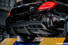 Load image into Gallery viewer, 2015-2021 Mercedes Benz W205 C63/S AMG Sedan PS Style Rear Diffuser - Carbonado Aero
