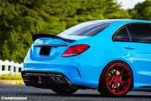 Load image into Gallery viewer, 2015-2021 Mercedes Benz C63 AMG C-Class W205 Sedan RT Style Trunk Spoiler - Carbonado