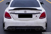Load image into Gallery viewer, 2015-2021 Mercedes Benz C63 AMG C-Class W205 Sedan RT Style Trunk Spoiler - Carbonado Aero