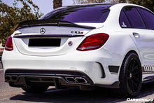 Load image into Gallery viewer, 2015-2021 Mercedes Benz C63 AMG C-Class W205 Sedan RT Style Trunk Spoiler - Carbonado Aero