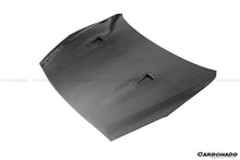 Load image into Gallery viewer, 2008-2016 Nissan GTR R35 CBA/DBA OEM Style Carbon Fiber Hood - Carbonado Aero