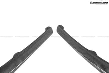 Load image into Gallery viewer, 2018-2022 Ferrari 488 Pista OEM Style Carbon Fiber Front Bumper Vent Canards - Carbonado Aero