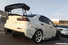 Load image into Gallery viewer, 2008-2016 Mitsubishi Evo 10 VTC Style Carbon Fiber Trunk Spoiler - Carbonado Aero