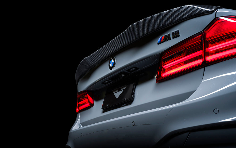 Vorsteiner VRS Aero Carbon Fiber Decklid Spoiler PP 1x1 Glossy BMW M5 F90 2018-2022