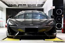 Load image into Gallery viewer, 2015-2020 McLaren 540c/570s/570gt OEM Style Carbon Fiber Front Lip Side Splitter - Carbonado Aero