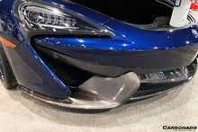 Load image into Gallery viewer, 2015-2020 McLaren 540c/570s/570gt OEM Style Carbon Fiber Front Lip Side Splitter - Carbonado Aero