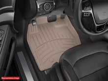 Load image into Gallery viewer, WeatherTech 17-23 Tesla Model 3 1st Row Front FloorLiner HP - Black