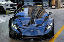 Load image into Gallery viewer, 2015-2025 Lamborghini Huracan LP610 &amp; LP580 &amp; EVO &amp; Tecnica BKSS Style Carbon Fiber Hood - DarwinPRO Aerodynamics