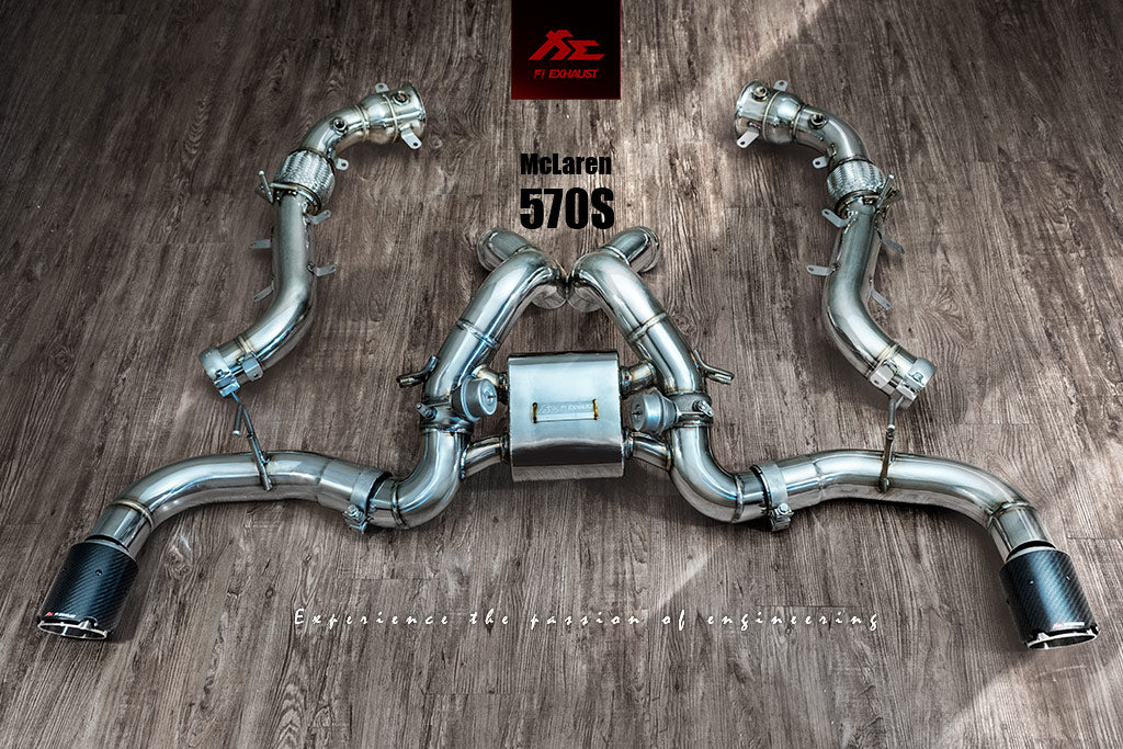 Valvetronic Exhaust System McLaren 540C/570S | 2015-2021