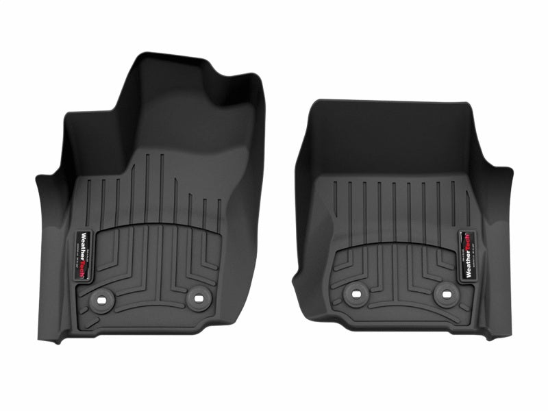 WeatherTech 24-26 Toyota Tacoma 1st Row Front FloorLiner - Black