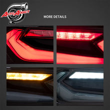 Load image into Gallery viewer, 2016-2018 CHEVY CAMARO UMBRA LED TAILLIGHTS GLOSS BLACK/SMOKE LENS