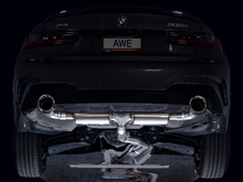 Load image into Gallery viewer, AWE Tuning 19-23 BMW 330i / 21-23 BMW 430i Base G2X Touring Axle-Back Exhaust - Chrome Silver