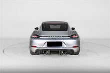 Load image into Gallery viewer, 2017-2023 Porsche 718 Cayman &amp; Boxster GT4 Style Dry Carbon Fiber Rear Diffuser Lip - Carbonado