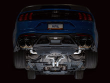 Load image into Gallery viewer, AWE Tuning 21-23 Ford Mustang Mach 1 SwitchPath Cat-Back Exhaust w/ Quad Diamond Black Tips