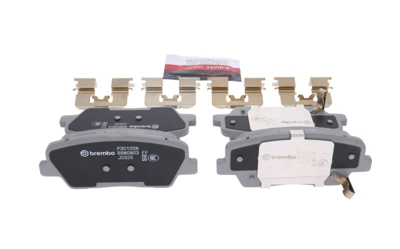 Brembo 17-18 Kia Sorento/ Hyundai Santa Fe Sport Rear NAO Brake Pad