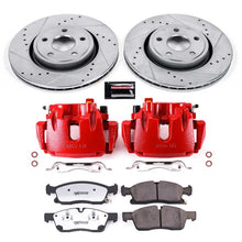 Load image into Gallery viewer, Power Stop 16-20 Jeep Grand Cherokee Front Z36 Truck &amp; Tow Kit w/Cals