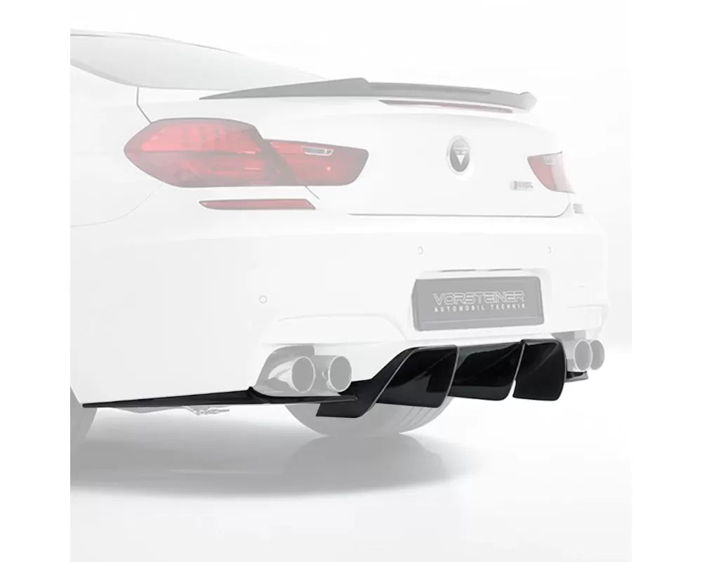 Vorsteiner Glossy Carbon Fiber VRS Aero Rear Diffuser BMW F12 M6 2011-2018