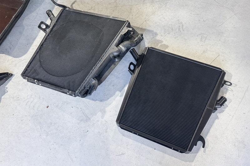 CSF 09-15 Ferrari 458 High Performance All Aluminum Radiator - Left