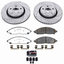 Load image into Gallery viewer, Power Stop 22-24 Jeep Grand Cherokee Front Z36 Truck &amp; Tow Brake Kit