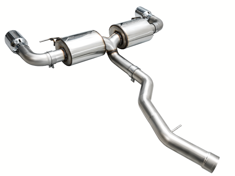 AWE Tuning 19-23 BMW 330i / 21-23 BMW 430i Base G2X Touring Axle-Back Exhaust - Chrome Silver