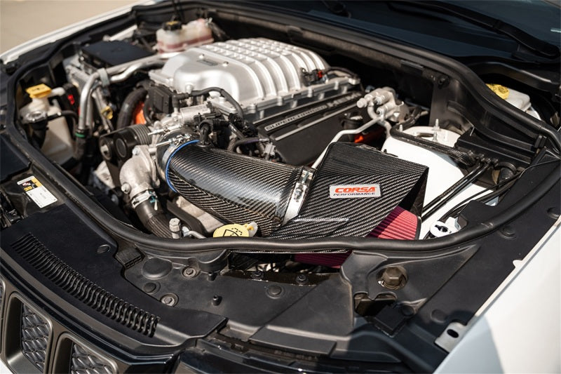 Corsa 20-25 Dodge Durango SRT Hellcat Carbon Fiber Air Intake w/ DryTech 3D No Oil Filter