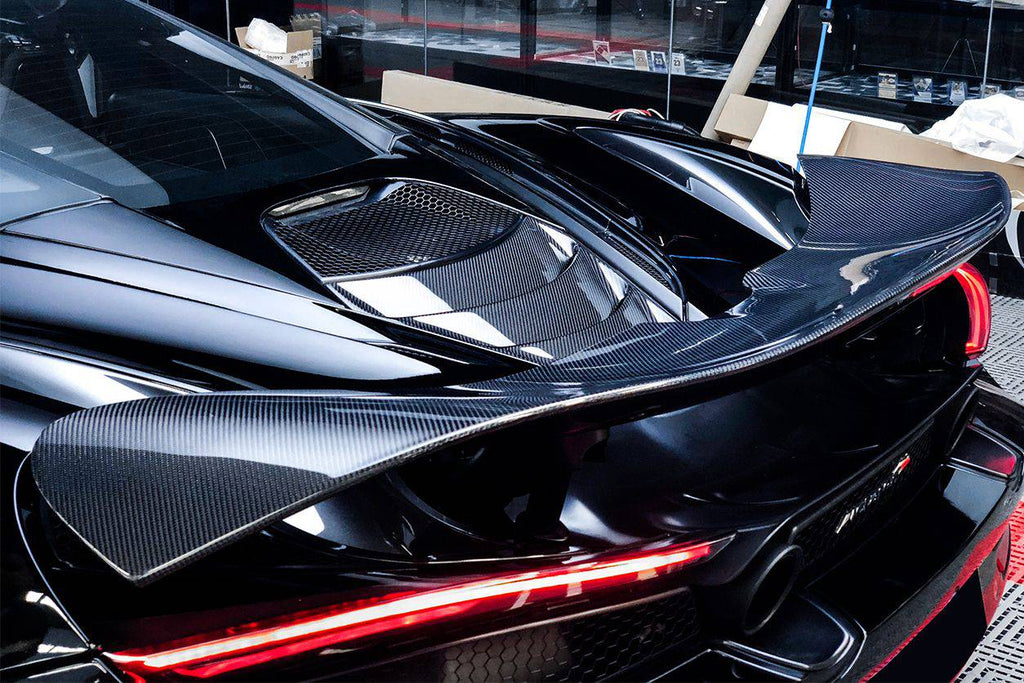 2017-2022 McLaren 720S OEM Style Carbon Fiber Trunk Spoiler - Carbonado