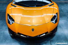 Load image into Gallery viewer, 2011-2016 Lamborghini Aventador LP700 LP740 Coupe/Roadster SV Style Front Bumper - Carbonado Aero