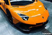 Load image into Gallery viewer, 2011-2016 Lamborghini Aventador LP700 LP740 Coupe/Roadster SV Style Front Bumper - Carbonado Aero