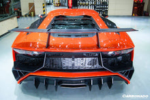 Load image into Gallery viewer, 2011-2016 Lamborghini Aventador LP700 Coupe &amp; Roadster SV Style Rear Bumper - Carbonado