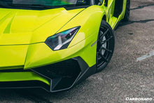 Load image into Gallery viewer, 2011-2016 Lamborghini Aventador LP700 LP740 Coupe/Roadster SV Style Front Bumper - Carbonado Aero