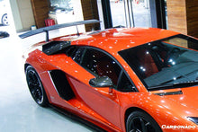 Load image into Gallery viewer, 2011-2021 Lamborghini Aventador LP700 LP740 Coupe/Roadster SV Style Trunk Wing - Carbonado Aero