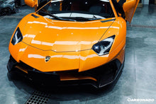 Load image into Gallery viewer, 2011-2016 Lamborghini Aventador LP700 LP740 Coupe/Roadster SV Style Front Bumper - Carbonado Aero