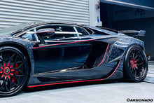 Load image into Gallery viewer, 2011-2021 Lamborghini Aventador LP700 Coupe/Roadster OEM Style Dry Carbon Fiber Mirror Cover Replacement - Carbonado Aero