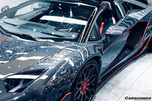 Load image into Gallery viewer, 2011-2021 Lamborghini Aventador LP700 Coupe/Roadster OEM Style Dry Carbon Fiber Mirror Cover Replacement - Carbonado Aero