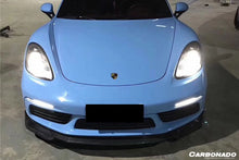 Load image into Gallery viewer, 2017-2023 Porsche 718 Cayman/Boxster AM Style Carbon Fiber Front Lip - Carbonado Aero