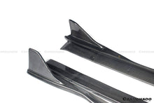 Load image into Gallery viewer, 2017-2023 Porsche 718 Cayman/Boxster AM Style Carbon Fiber Side Skirts - Carbonado Aero