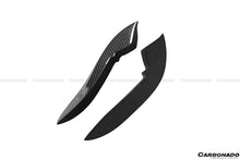 Load image into Gallery viewer, 2019-2020 Audi RS3 Sedan BKSS Style Carbon Fiber Front Canards - Carbonado Aero