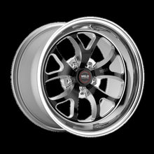 Load image into Gallery viewer, Weld S76 18x7 / 5X115 BP / 4.1in. BS Black Wheel (3.18 ID High Pad)