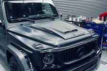 Load image into Gallery viewer, 2019-2021 Mercedes Benz G-Class W464 G-Wagon BR Style Hood Scoope - Carbonado